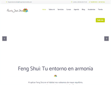 Tablet Screenshot of fengshuiesmeralda.com
